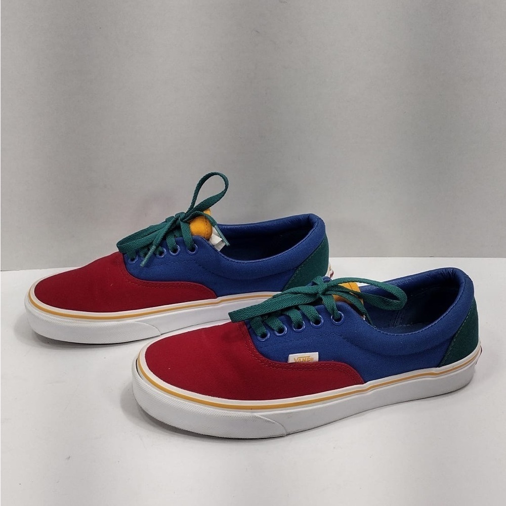 Vans Colorful Kids Sneakers size 7.5 men 9 women pre owned Exellent condition - Picture 4 of 10
